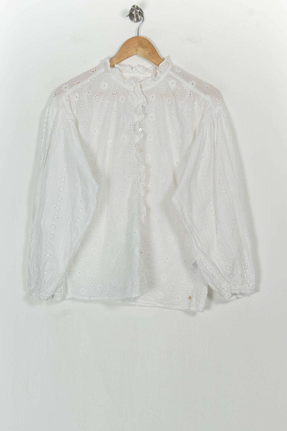 Blouse Blanche - Taille L/40 de la marque Des petits hauts | PARAD107039 - Vendu par Paradigme - Image 2
