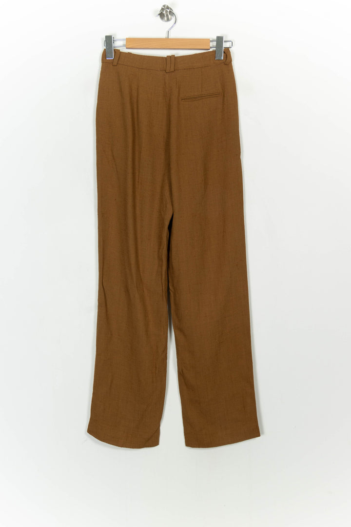 Pantalon Marron - Taille S/36 de la marque Claudie Pierlot | PARAD107044 - Vendu par Paradigme - Image 4