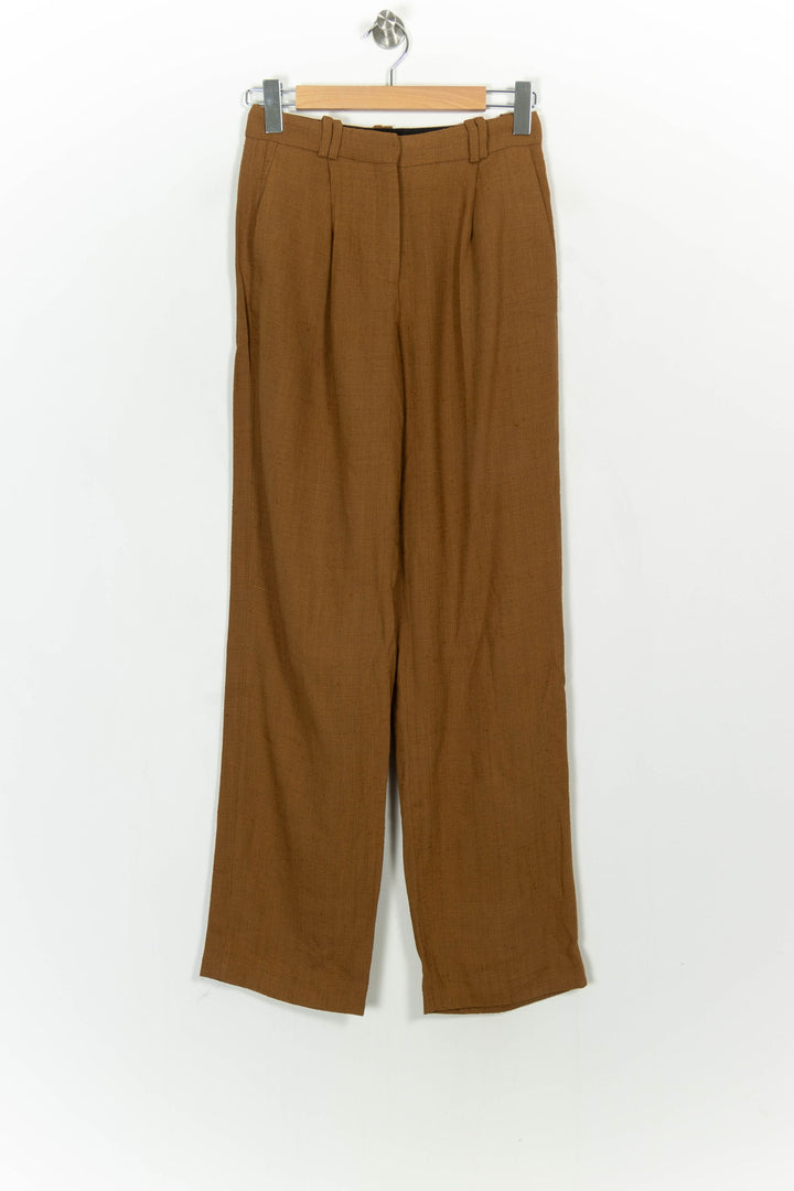 Pantalon Marron - Taille S/36 de la marque Claudie Pierlot | PARAD107044 - Vendu par Paradigme - Image 2