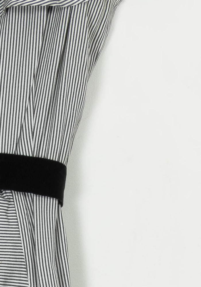 Robe Midi Blanche et Noire - Taille S/36 de la marque Maje | PARAD107058 - Vendu par Paradigme - Image 3