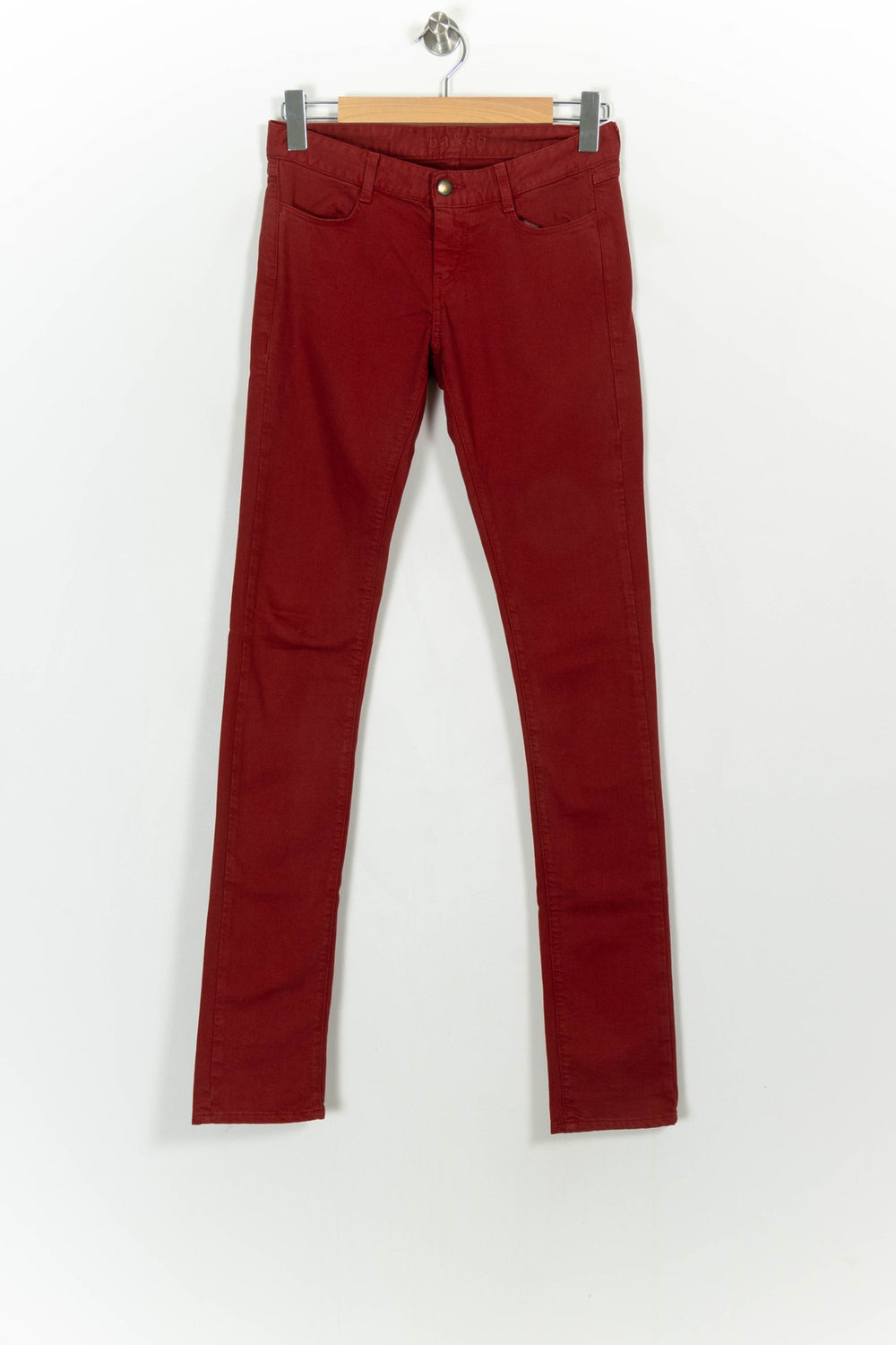 Jean Bordeaux - Taille XS/34 de la marque ba&sh | PARAD107062 - Vendu par Paradigme - Image 2