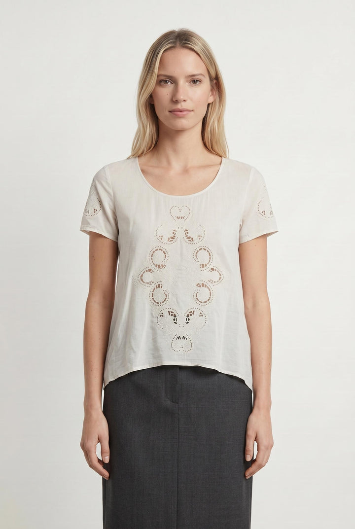 Blouse Blanche - Taille S/36 de la marque The Kooples | PARAD107063 - Vendu par Paradigme - Image 1
