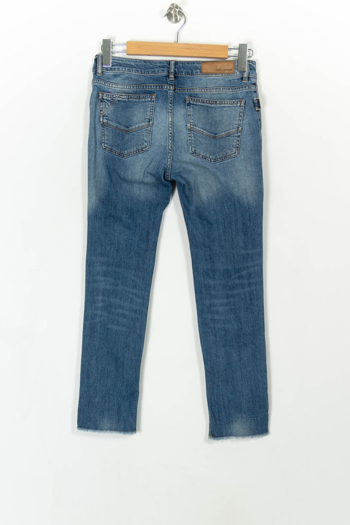 Jean Bleu - Taille S/36 de la marque Zadig&Voltaire | PARAD107065 - Vendu par Paradigme - Image 4