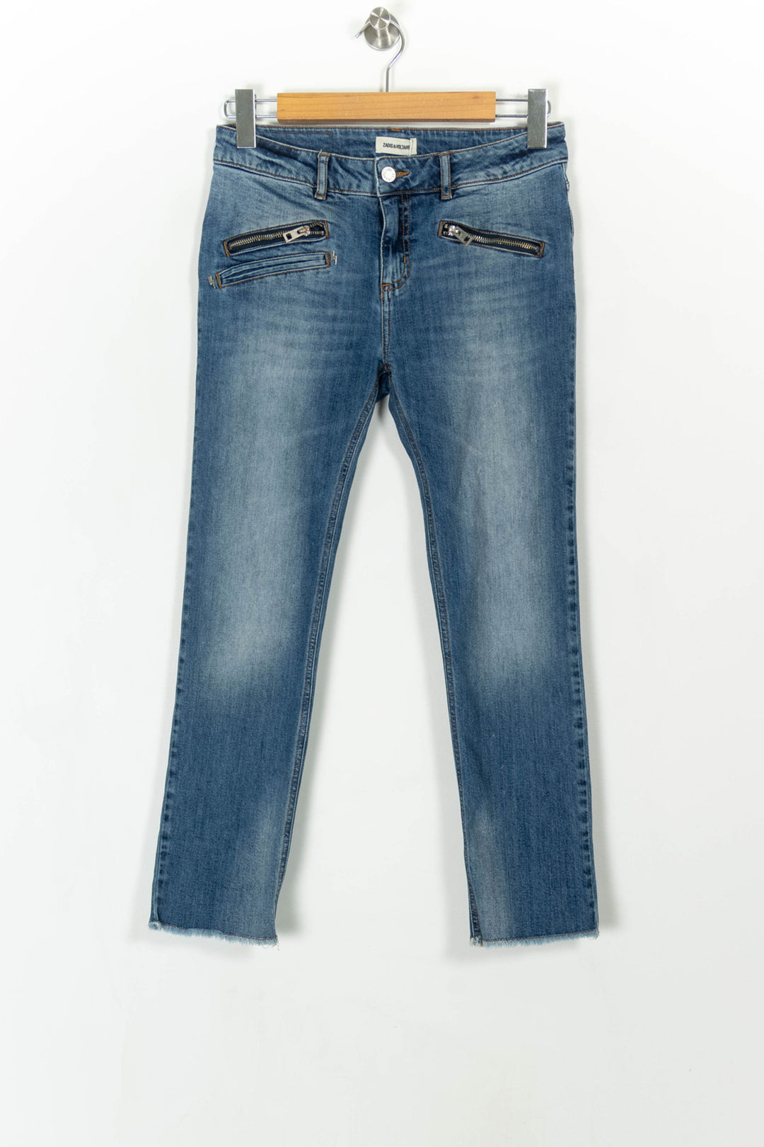 Jean Bleu - Taille S/36 de la marque Zadig&Voltaire | PARAD107065 - Vendu par Paradigme - Image 2