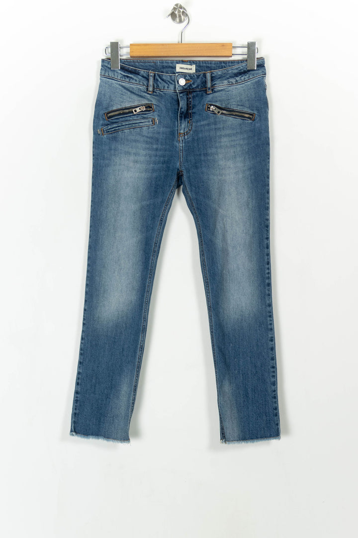 Jean Bleu - Taille S/36 de la marque Zadig&Voltaire | PARAD107065 - Vendu par Paradigme - Image 2