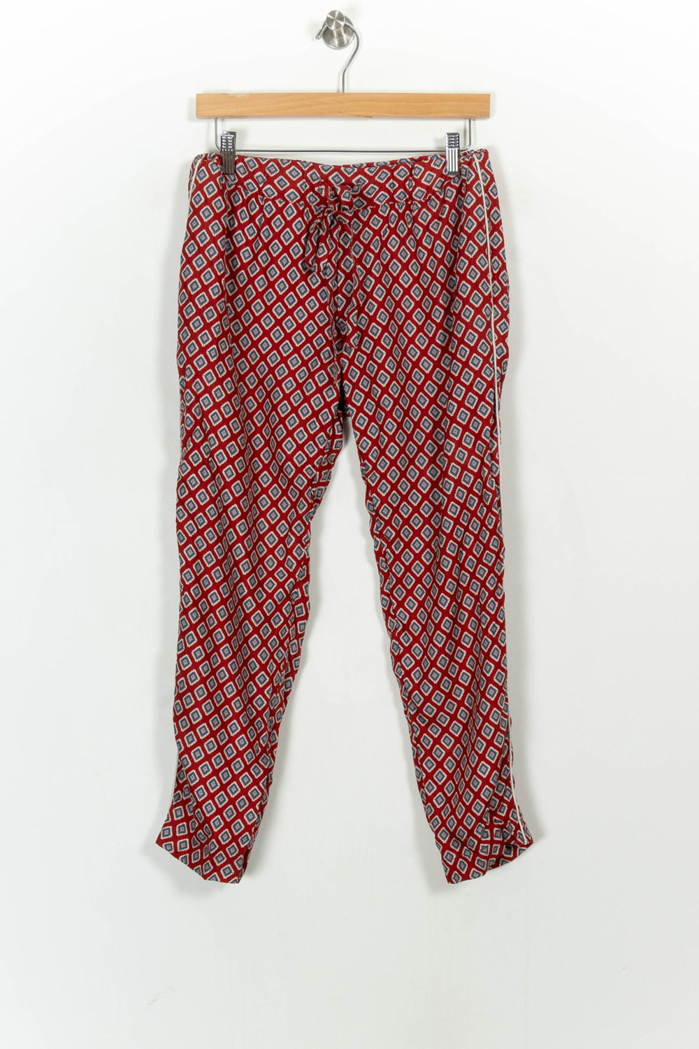 Pantalon Imprimé Bordeaux et Blanc - Taille S/36 de la marque The Kooples | PARAD107068 - Vendu par Paradigme - Image 2