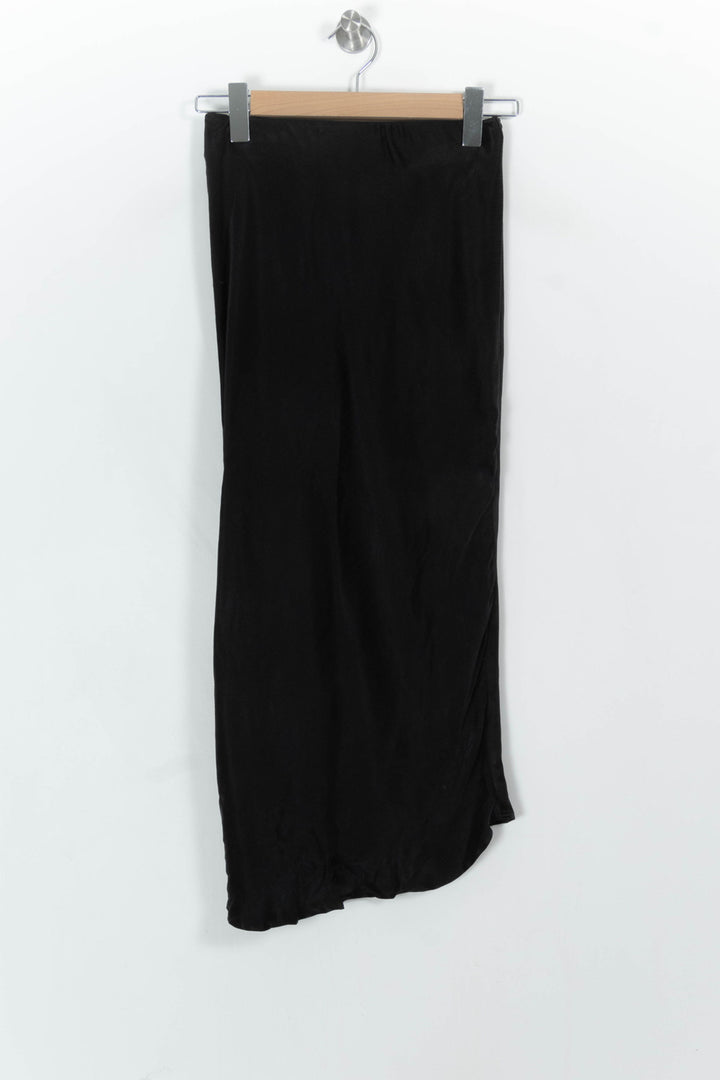 Jupe Asymétrique Noire - Taille S/36 de la marque ba&sh | PARAD107071 - Vendu par Paradigme - Image 4