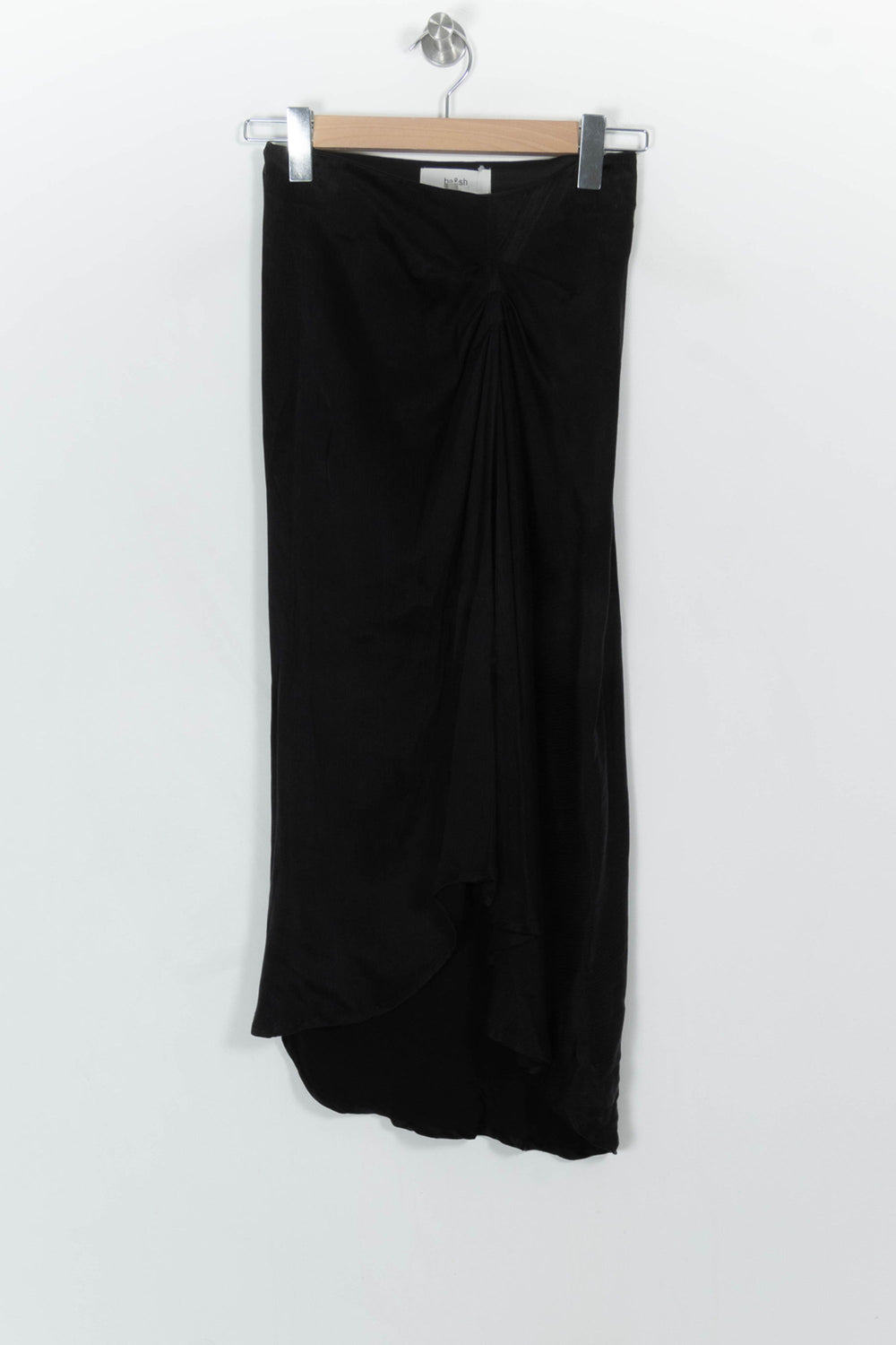 Jupe Asymétrique Noire - Taille S/36 de la marque ba&sh | PARAD107071 - Vendu par Paradigme - Image 2