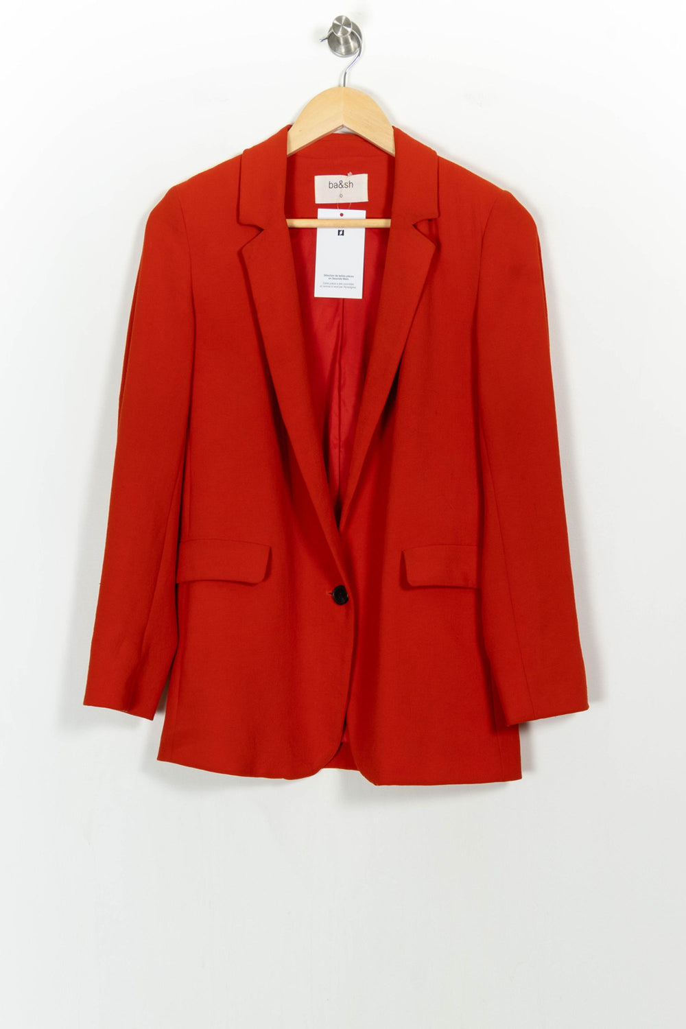 Blazer Orange - Taille XS/34 de la marque ba&sh | PARAD107073 - Vendu par Paradigme - Image 2