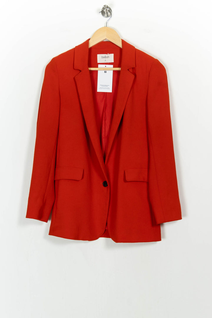 Blazer Orange - Taille XS/34 de la marque ba&sh | PARAD107073 - Vendu par Paradigme - Image 2