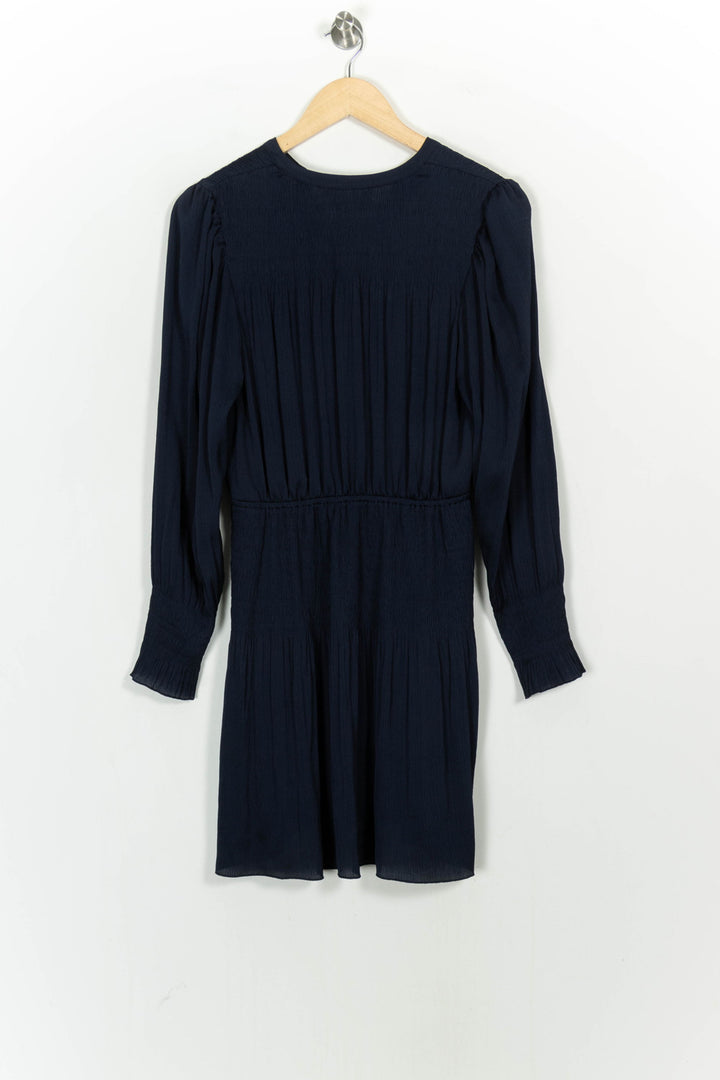 Robe Manche Longue Bleu - Taille M/38 de la marque ba&sh | PARAD107074 - Vendu par Paradigme - Image 4