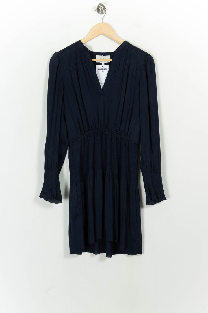 Robe Manche Longue Bleu - Taille M/38 de la marque ba&sh | PARAD107074 - Vendu par Paradigme - Image 2