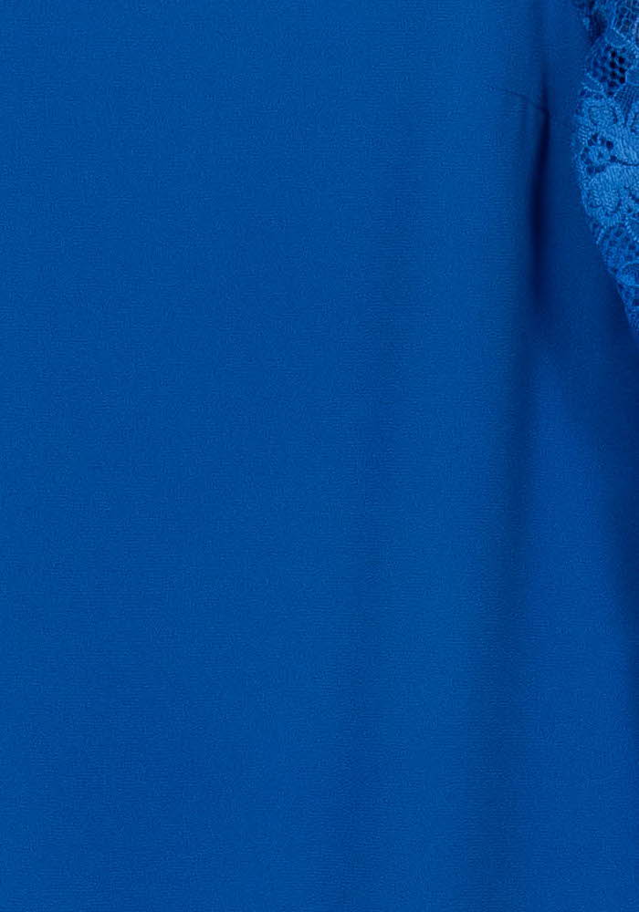 Robe Droite Bleue - Taille L/40 de la marque Sandro | PARAD107077 - Vendu par Paradigme - Image 3