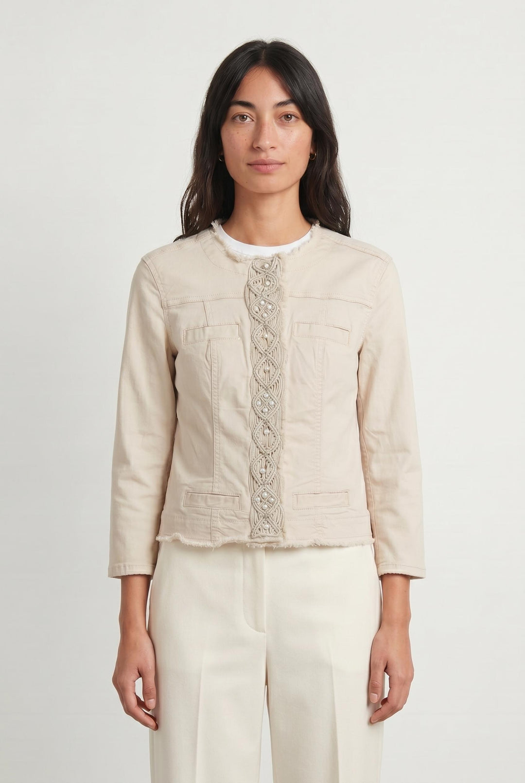 Veste Beige - Taille M/38 de la marque Liu Jo | PARAD107078 - Vendu par Paradigme - Image 1