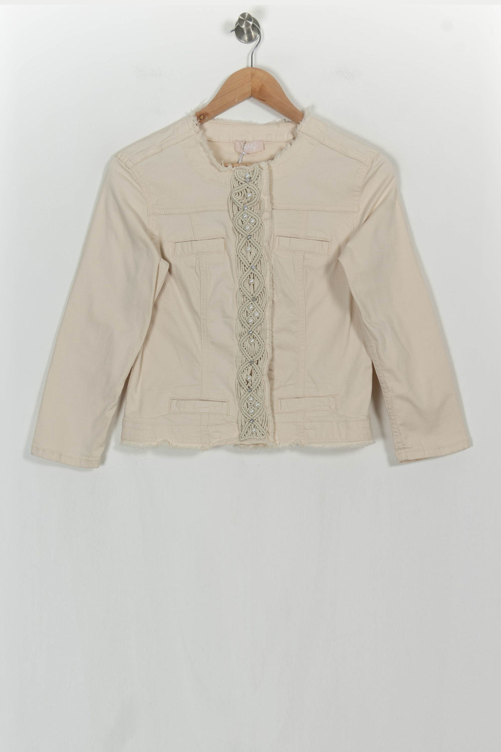 Veste Beige - Taille M/38 de la marque Liu Jo | PARAD107078 - Vendu par Paradigme - Image 2