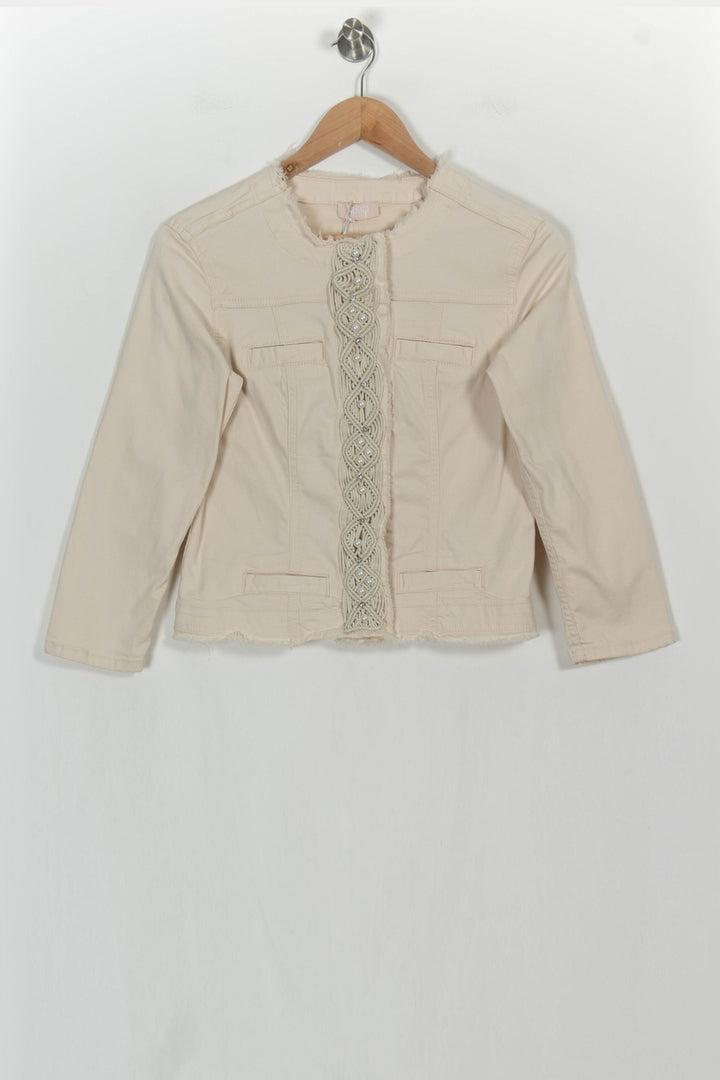 Veste Beige - Taille M/38 de la marque Liu Jo | PARAD107078 - Vendu par Paradigme - Image 2