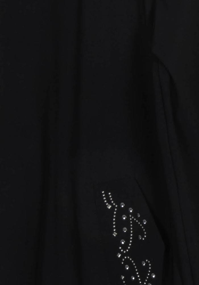 Blouson Noir - Taille S/36 de la marque Indies | PARAD107082 - Vendu par Paradigme - Image 3
