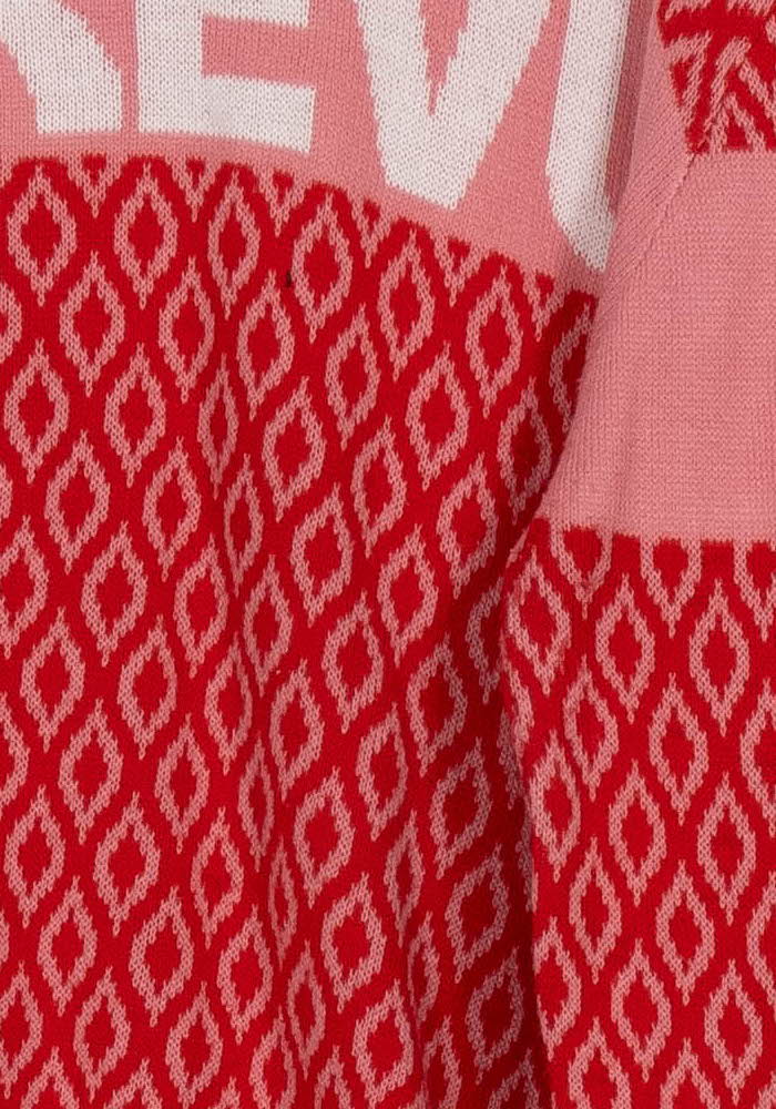 Pull Rose et Rouge - Taille XL/42 de la marque Imprevu | PARAD107086 - Vendu par Paradigme - Image 3