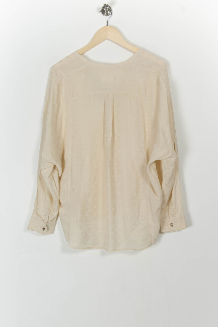 Blouse Beige et Noire - Taille M/38 de la marque Zadig&Voltaire | PARAD107091 - Vendu par Paradigme - Image 4