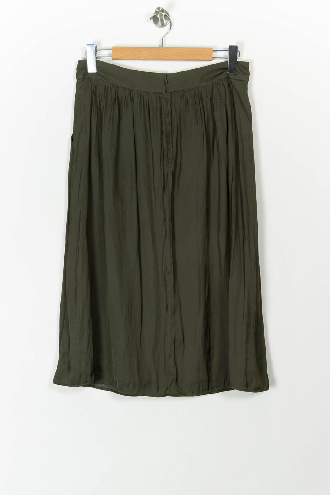 Jupe Plissée Verte - Taille XL/42 de la marque Caroll | PARAD107092 - Vendu par Paradigme - Image 4