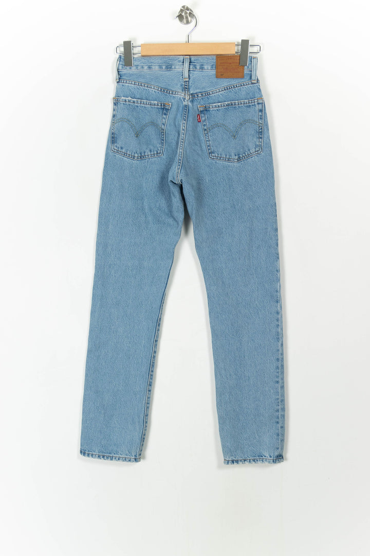 Jean Droit Bleu - Taille XS/34 de la marque Levi's | PARAD107096 - Vendu par Paradigme - Image 4