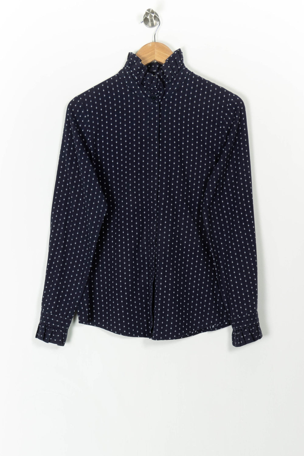 Chemise Bleu et Blanche - Taille L/40 de la marque Claudie Pierlot | PARAD107098 - Vendu par Paradigme - Image 2