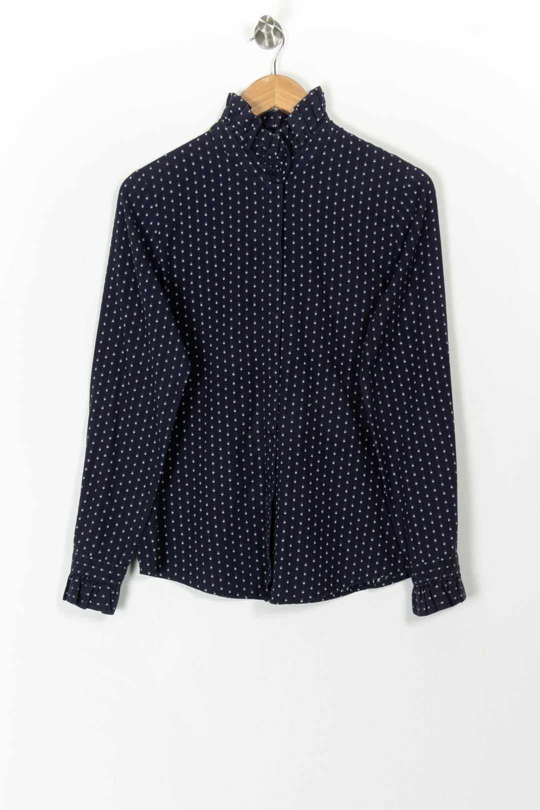 Chemise Bleu et Blanche - Taille L/40 de la marque Claudie Pierlot | PARAD107098 - Vendu par Paradigme - Image 2