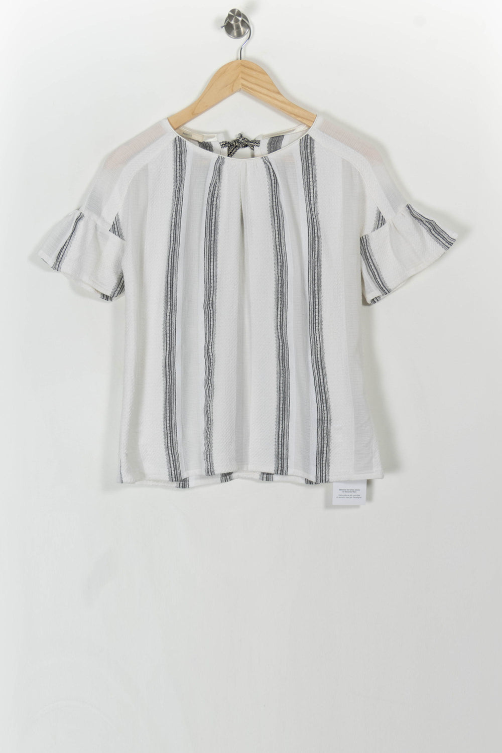 Blouse Blanche et Noire - Taille S/36 de la marque Sessùn | PARAD107099 - Vendu par Paradigme - Image 2