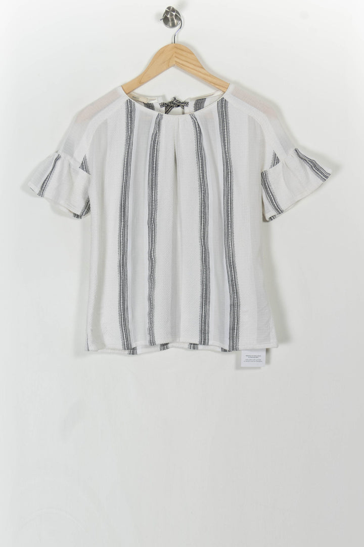 Blouse Blanche et Noire - Taille S/36 de la marque Sessùn | PARAD107099 - Vendu par Paradigme - Image 2