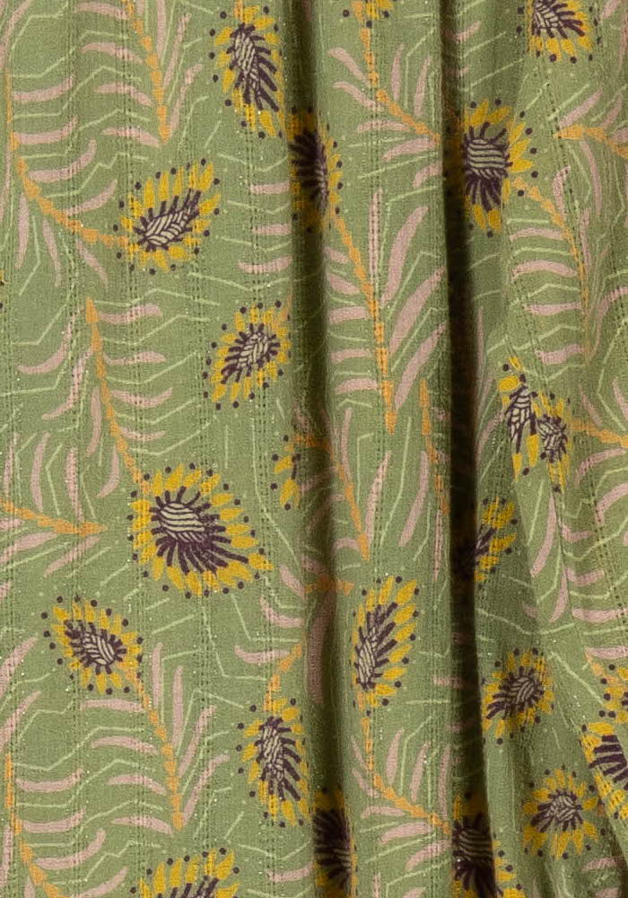 Blouse Verte - Taille S/36 de la marque ba&sh | PARAD107101 - Vendu par Paradigme - Image 3