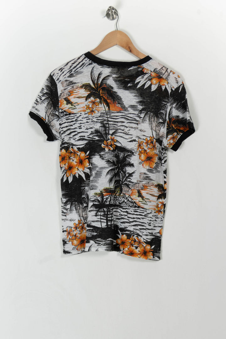 Tee-shirt Noir et Orange - Taille M/38 de la marque Maje | PARAD107103 - Vendu par Paradigme - Image 4