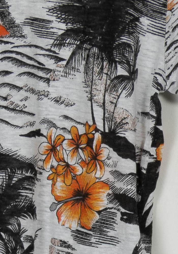 Tee-shirt Noir et Orange - Taille M/38 de la marque Maje | PARAD107103 - Vendu par Paradigme - Image 3