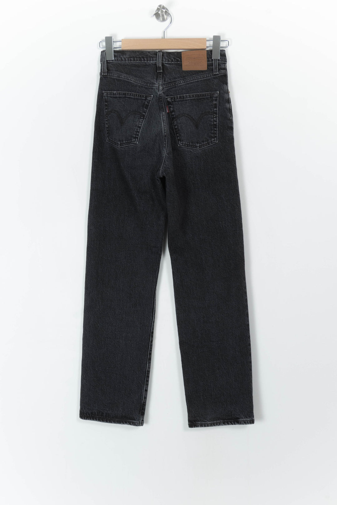 Jean Droit Gris - Taille S/36 de la marque Levi's | PARAD107104 - Vendu par Paradigme - Image 4
