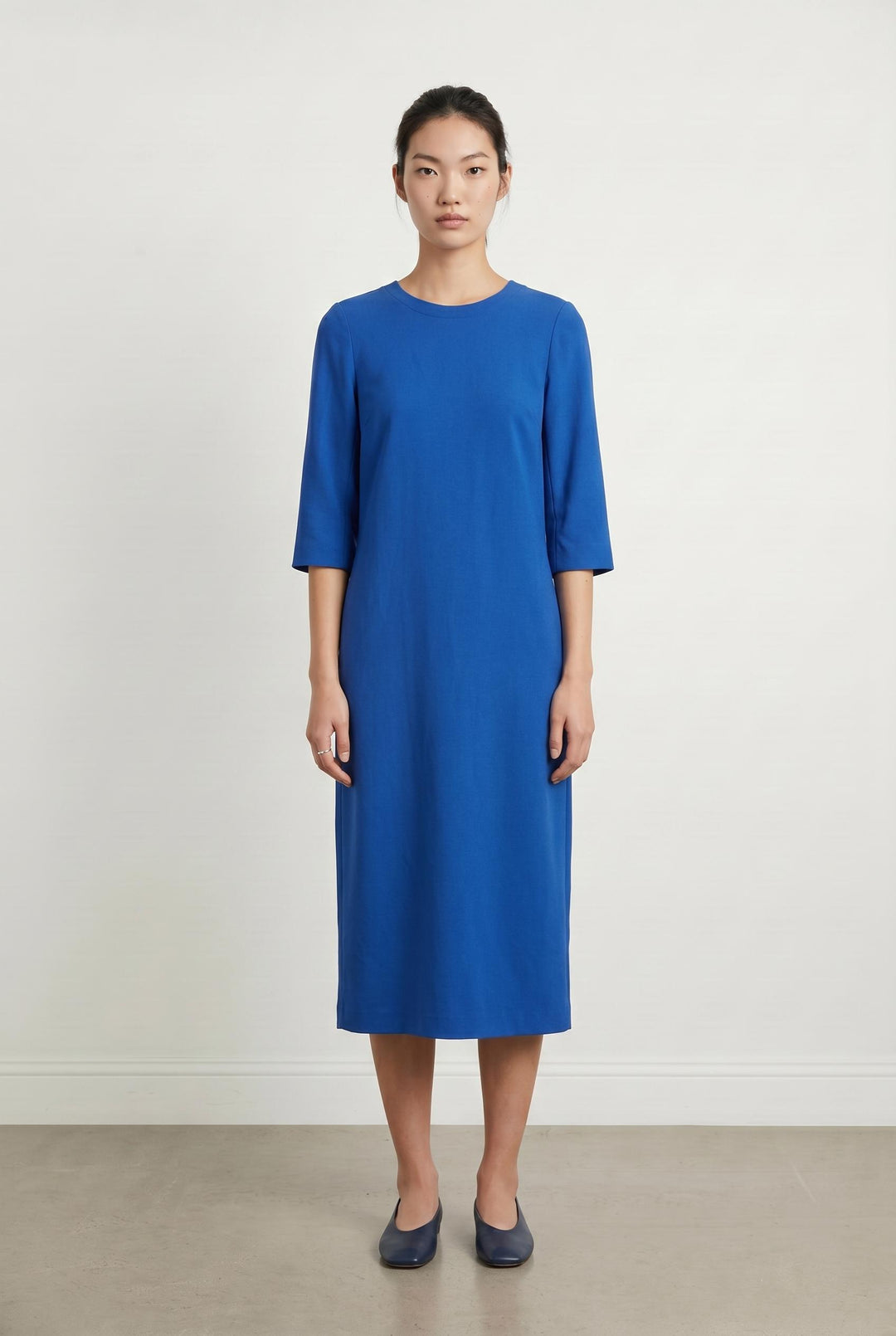 Robe Midi Bleue - Taille S/36 de la marque Sandro | PARAD107109 - Vendu par Paradigme - Image 1