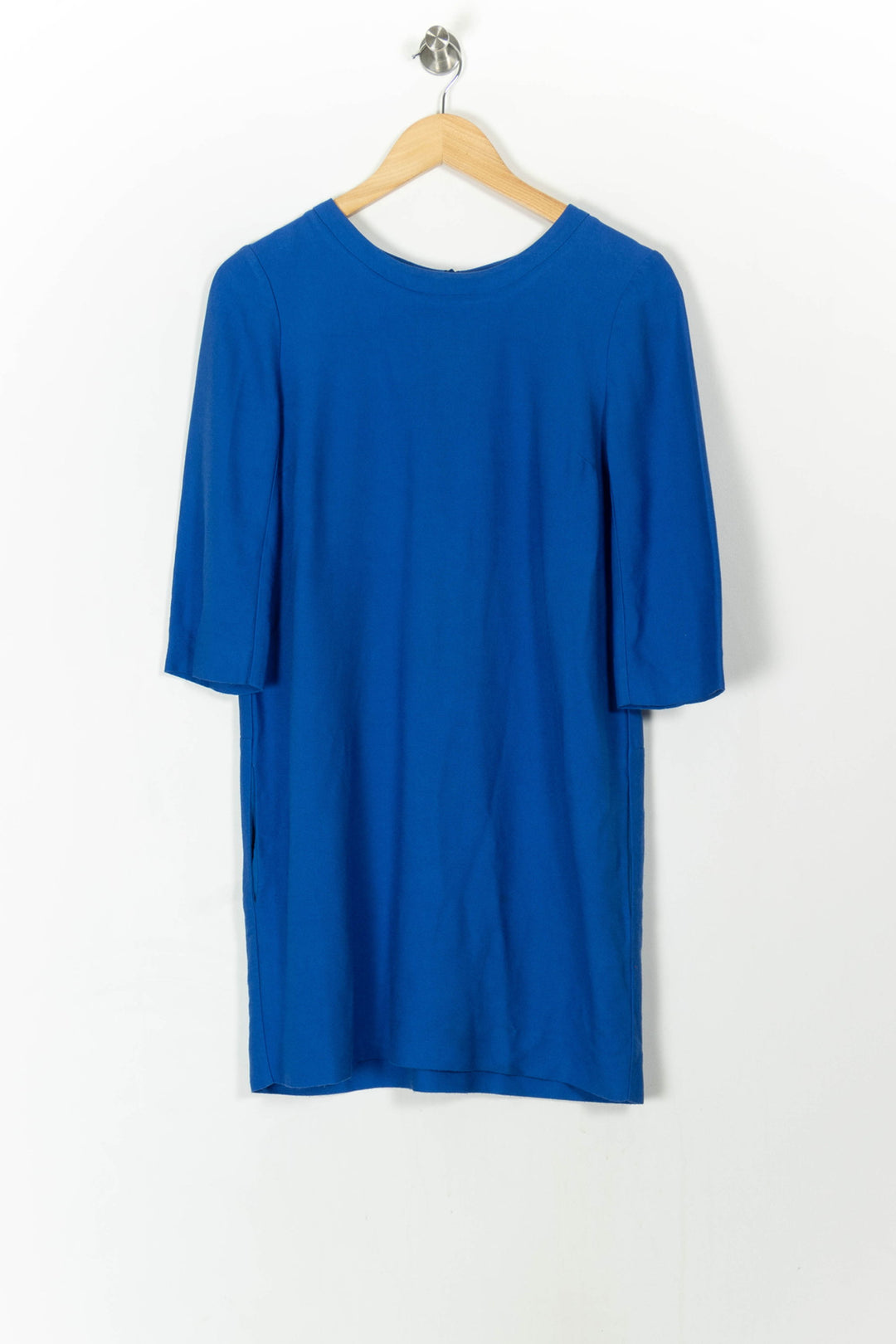 Robe Midi Bleue - Taille S/36 de la marque Sandro | PARAD107109 - Vendu par Paradigme - Image 2