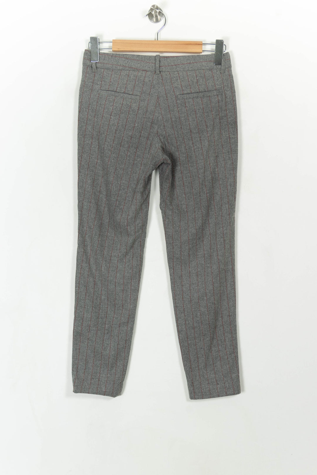 Pantalon Gris à Rayures - Taille XS/34 de la marque Pablo | PARAD107110 - Vendu par Paradigme - Image 4