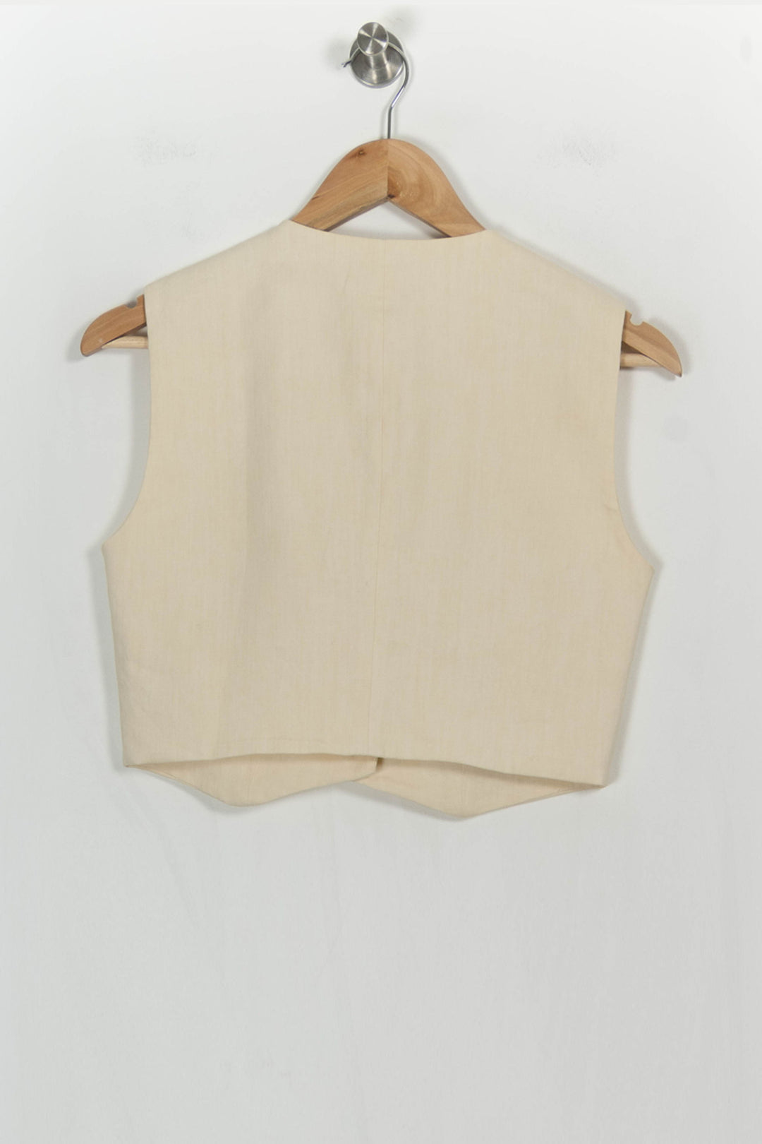 Gilet Beige - Taille S/36 de la marque Sandro | PARAD107112 - Vendu par Paradigme - Image 4