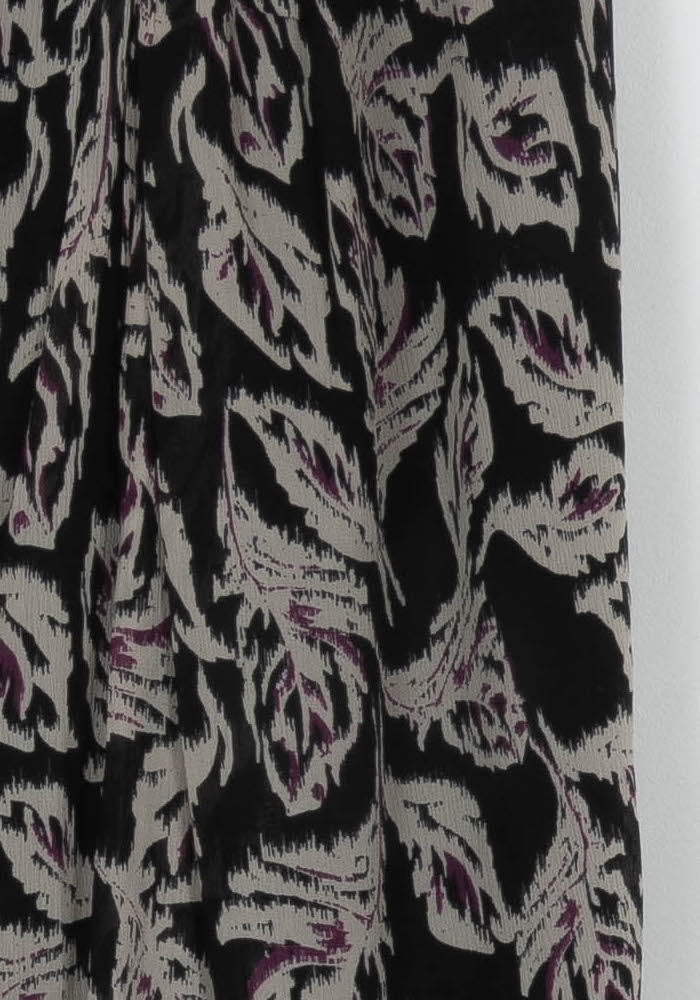 Jupe Midi Noire et Grise - Taille S/36 de la marque ba&sh | PARAD107114 - Vendu par Paradigme - Image 3