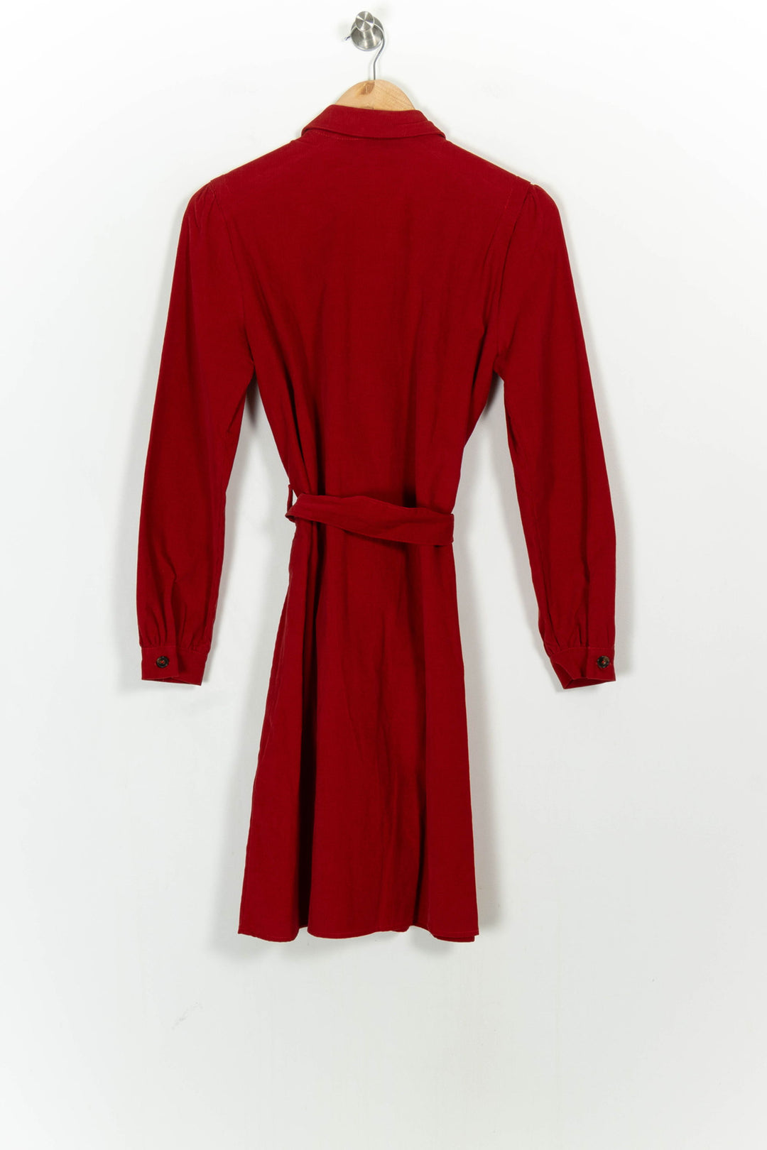 Robe chemise rouge - Taille S/36 de la marque Caroll | PARAD107120 - Vendu par Paradigme - Image 4