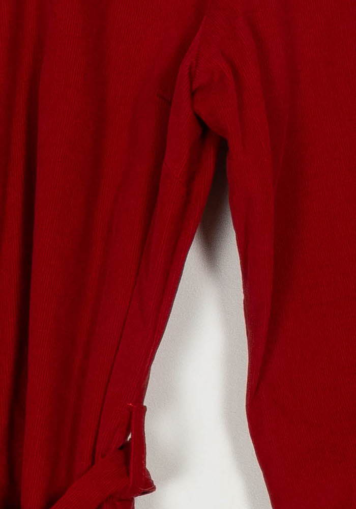 Robe chemise rouge - Taille S/36 de la marque Caroll | PARAD107120 - Vendu par Paradigme - Image 3