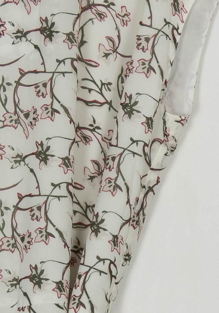 Robe Longue Blanche - Taille L/40 de la marque IKKS | PARAD107122 - Vendu par Paradigme - Image 3
