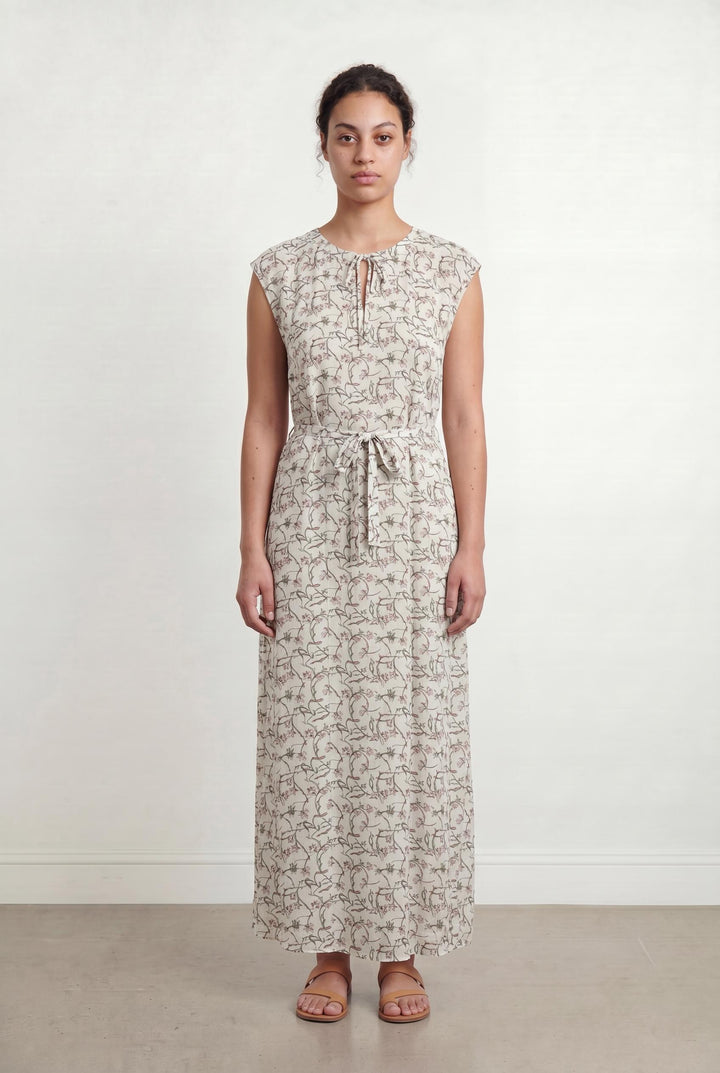 Robe Longue Blanche - Taille L/40 de la marque IKKS | PARAD107122 - Vendu par Paradigme - Image 1