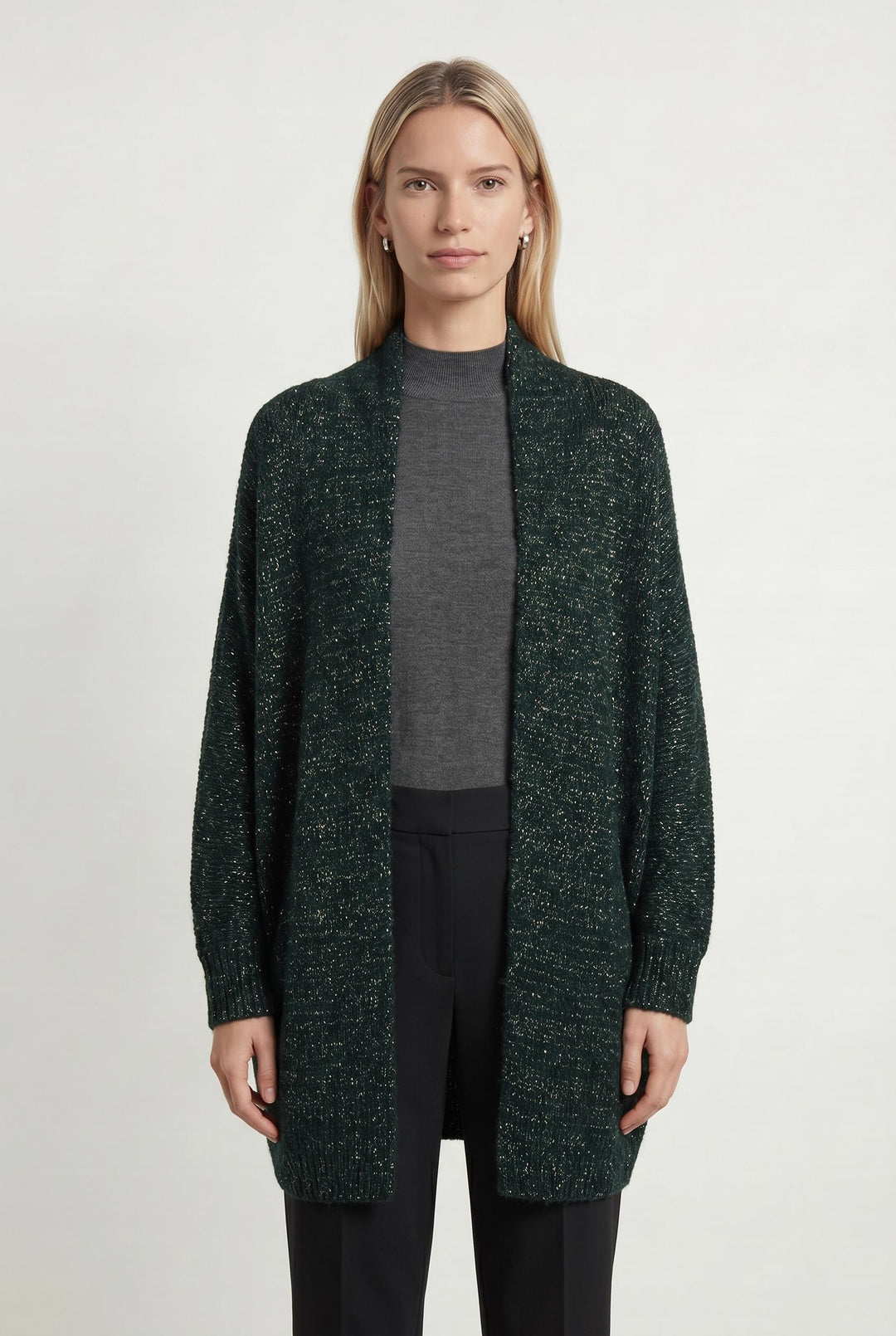Cardigan Vert - Taille S/36 de la marque La Fée Maraboutée | PARAD107123 - Vendu par Paradigme - Image 1