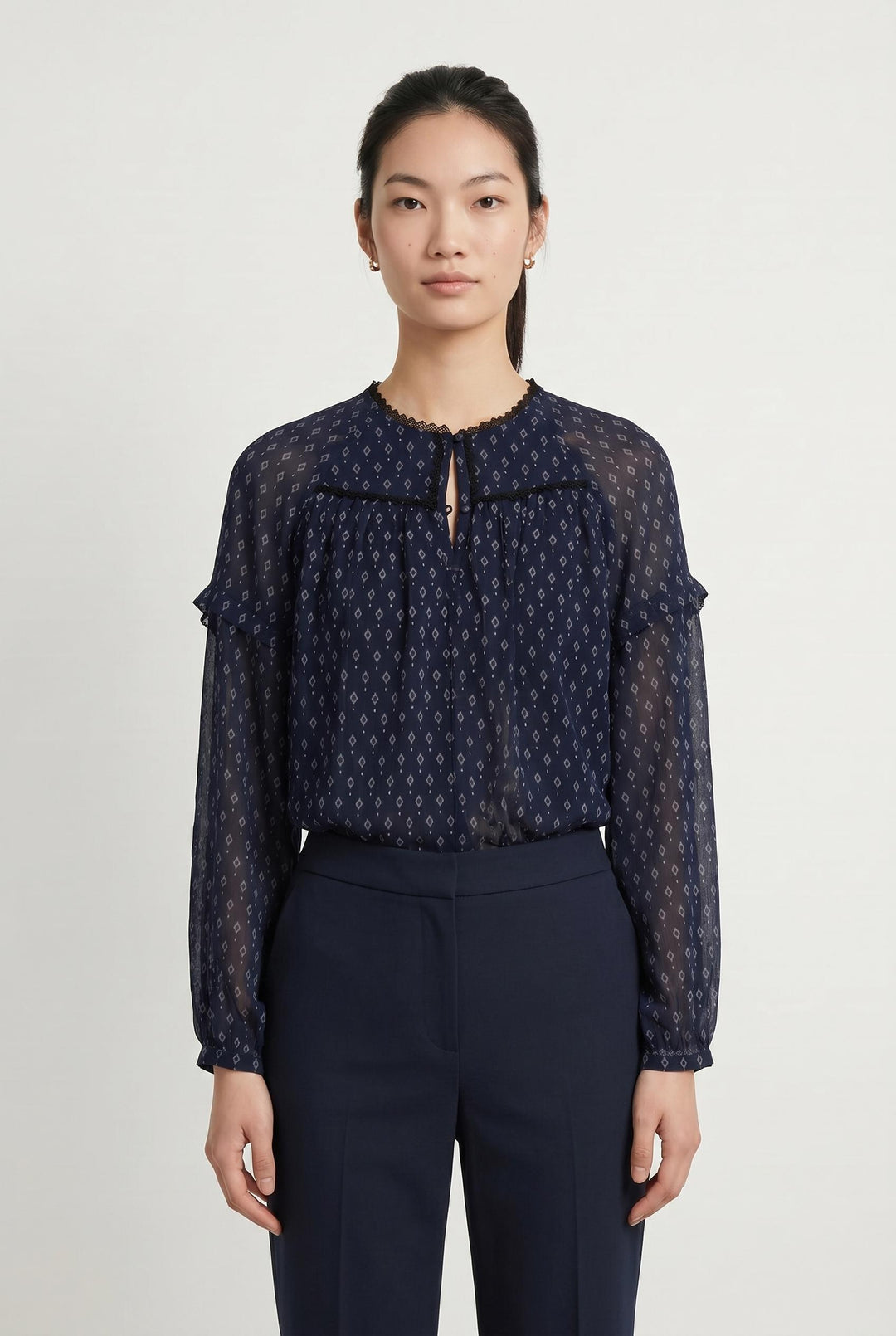 Blouse Bleue - Taille M/38 de la marque One Step | PARAD107124 - Vendu par Paradigme - Image 1