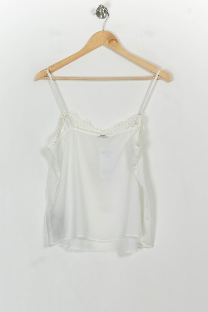 Caraco Blanc - Taille L/40 de la marque IKKS | PARAD107125 - Vendu par Paradigme - Image 4