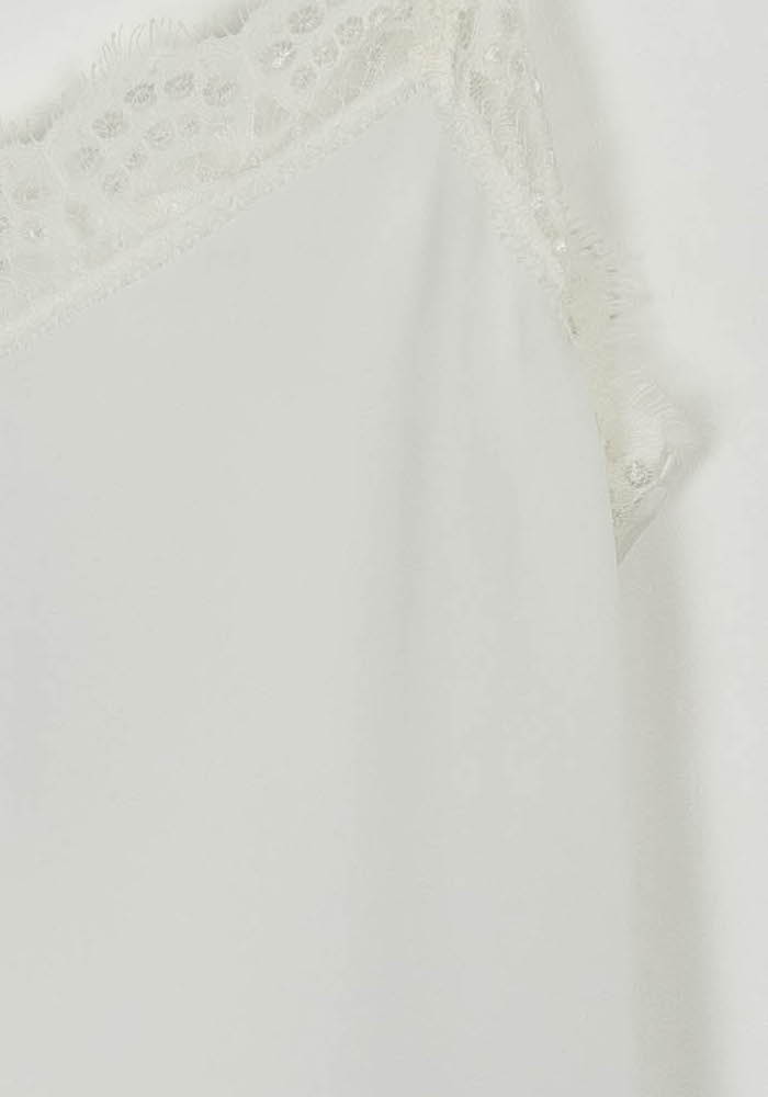 Caraco Blanc - Taille L/40 de la marque IKKS | PARAD107125 - Vendu par Paradigme - Image 3