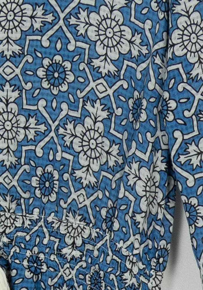 Robe Longue Bleue et Blanche - Taille S/36 de la marque Vanessa Bruno | PARAD107131 - Vendu par Paradigme - Image 3