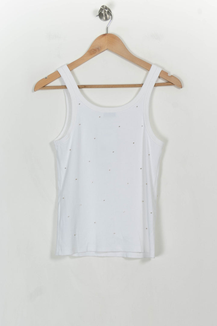 Débardeur Blanc - Taille M/38 de la marque Sandro | PARAD107132 - Vendu par Paradigme - Image 4