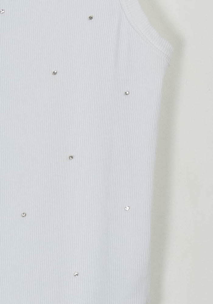Débardeur Blanc - Taille M/38 de la marque Sandro | PARAD107132 - Vendu par Paradigme - Image 3