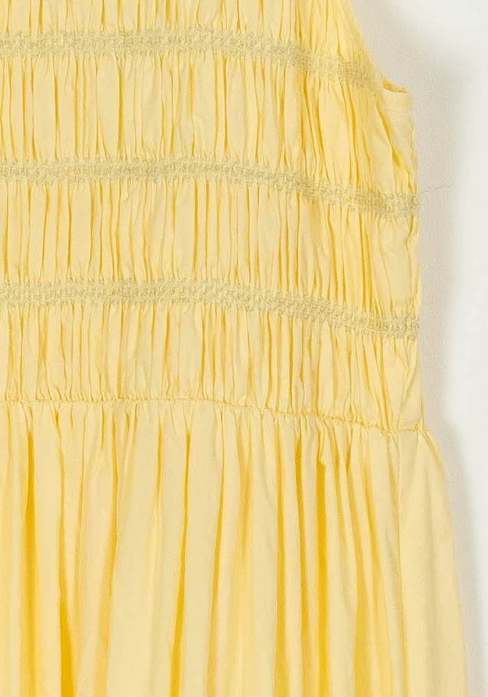 Robe Longue Jaune - Taille XS/34 de la marque ba&amp;sh | PARAD107136 - Vendu par Paradigme - Image 3